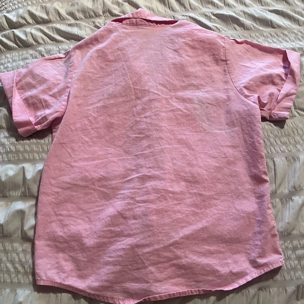 Vintage OshKosh B'gosh Light Pink Button Down Shirt